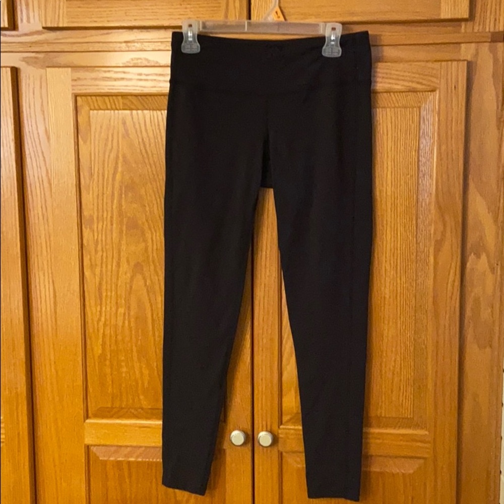 ATHLETA BLACK BODY FULL LENGTH LEGGINGS MEDIUM